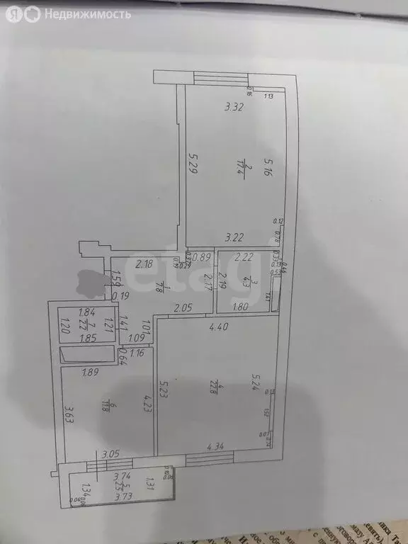 2-комнатная квартира: Казань, проспект Победы, 139к3 (66.3 м) - Фото 1