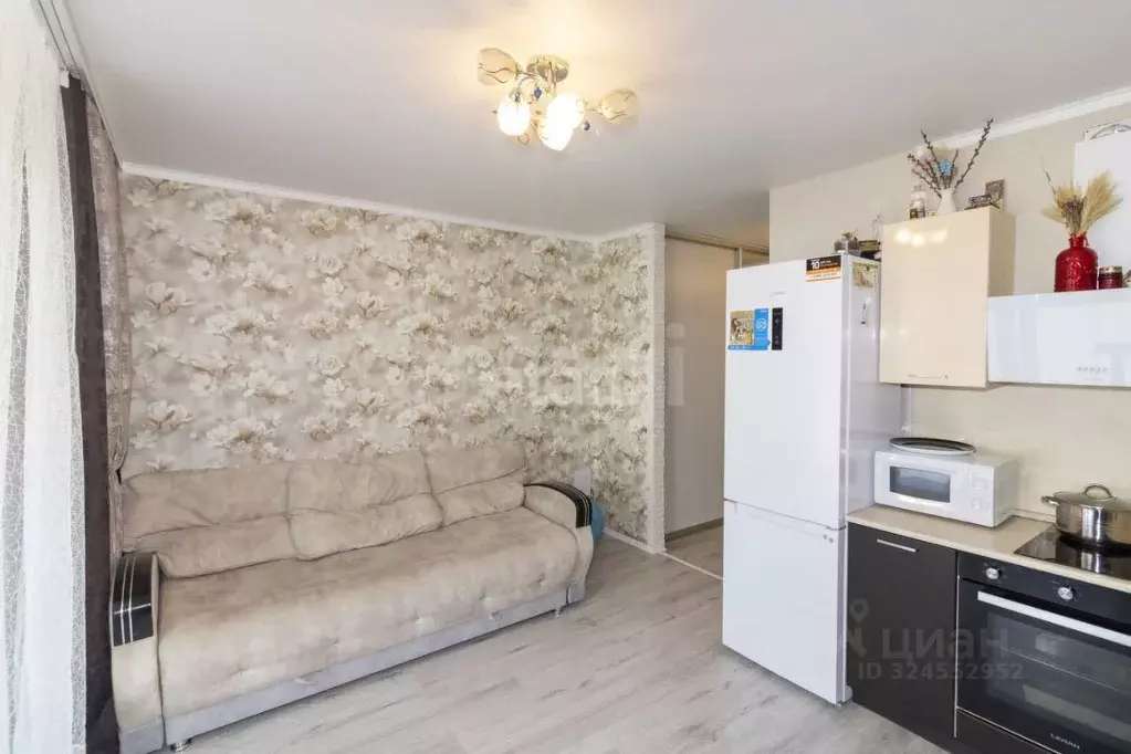 Студия Тюменская область, Тюмень ул. Червишевский Тракт, 45 (24.4 м) - Фото 1