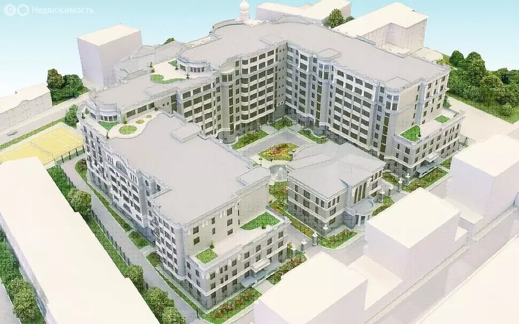 4-комнатная квартира: Москва, Хилков переулок, 1 (235.3 м) - Фото 0