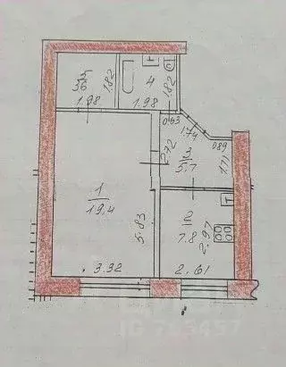 1-к кв. Татарстан, Казань ул. Маршала Чуйкова, 51 (40.1 м) - Фото 2