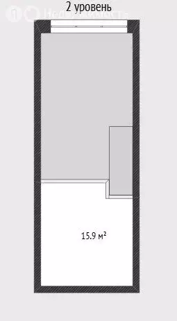 Квартира-студия: Тюмень, улица Павла Никольского, 14 (22.4 м) - Фото 1