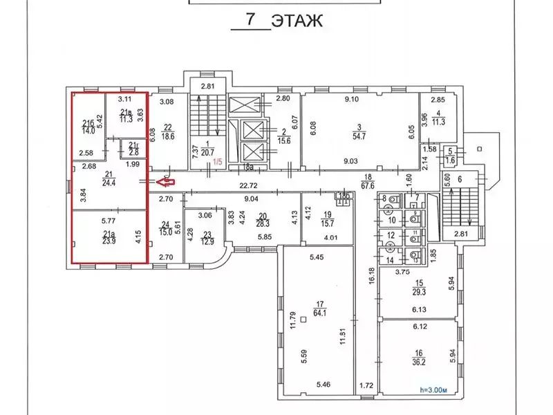 Офис в Москва, Москва, Зеленоград ул. Юности, 8 (77 м) - Фото 1