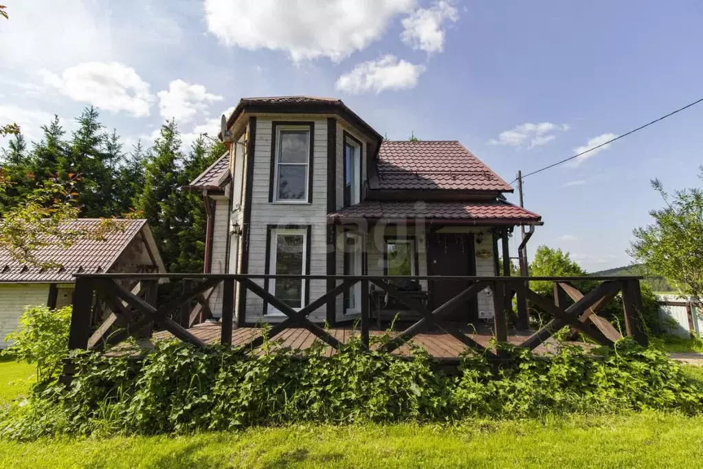 Дом в Красноярский край, Большемуртинско-Сухобузимский муниципальный ... - Фото 1