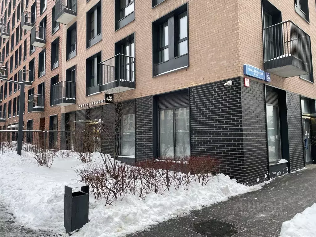 Помещение свободного назначения в Москва Измайловский проезд, 5А (88 ... - Фото 2