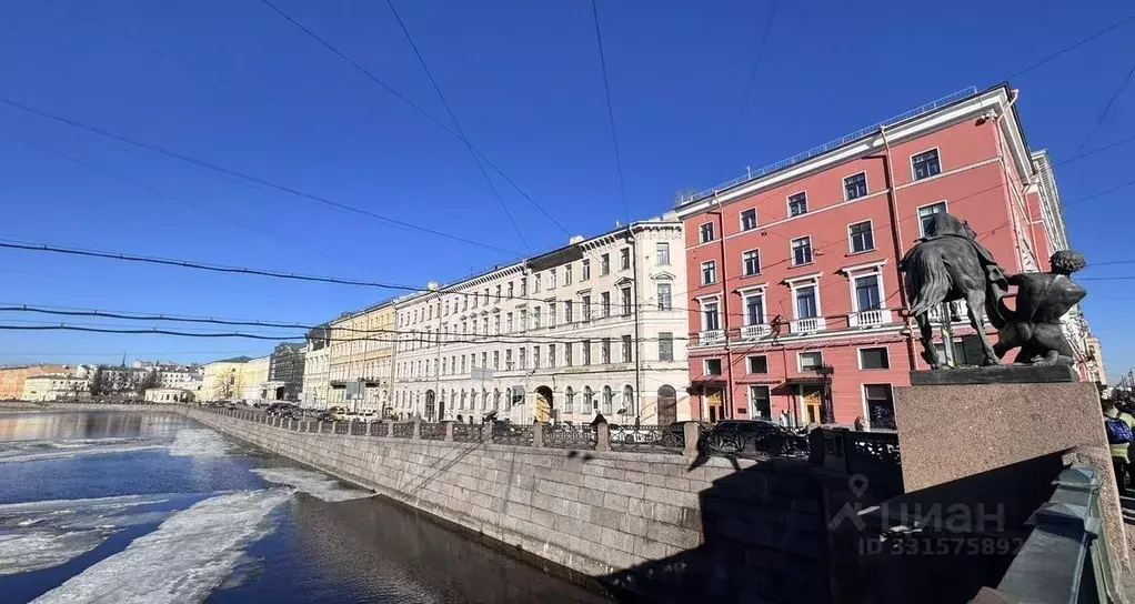 Помещение свободного назначения в Санкт-Петербург наб. Реки Фонтанки, ... - Фото 2