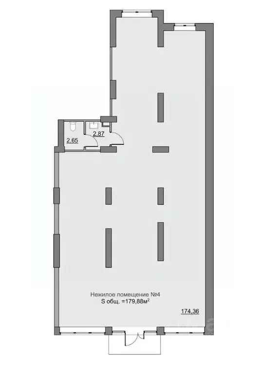 Офис в Саратовская область, Саратов ул. Имени Н.В. Кузнецова, 1 (180 ... - Фото 2