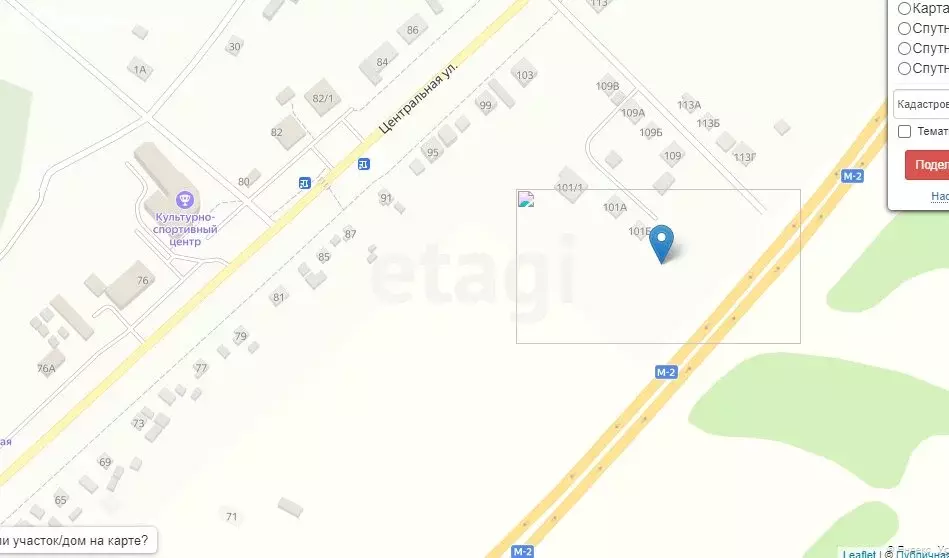 Участок в село Дальняя Игуменка, Центральная улица (9.5 м) - Фото 1