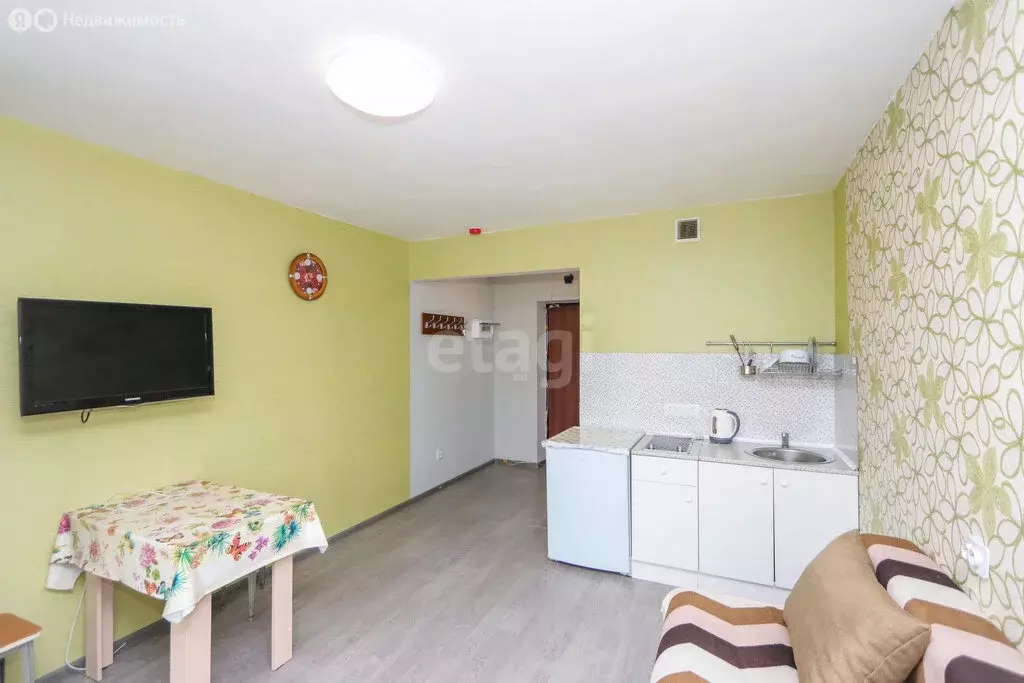 Квартира-студия: Иркутск, 4-я Железнодорожная улица, 57 (21.3 м) - Фото 1