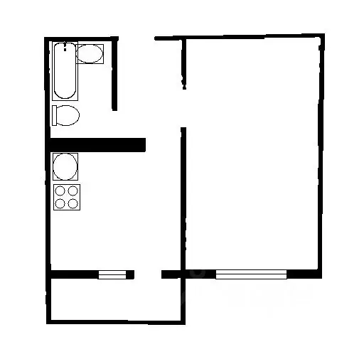 1-к кв. Краснодарский край, Анапа ул. Ленина, 231 (38.0 м) - Фото 2