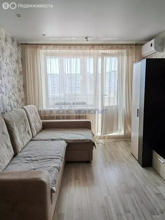 1-комнатная квартира: Кстово, улица Островского, 1 (32.7 м) - Фото 1