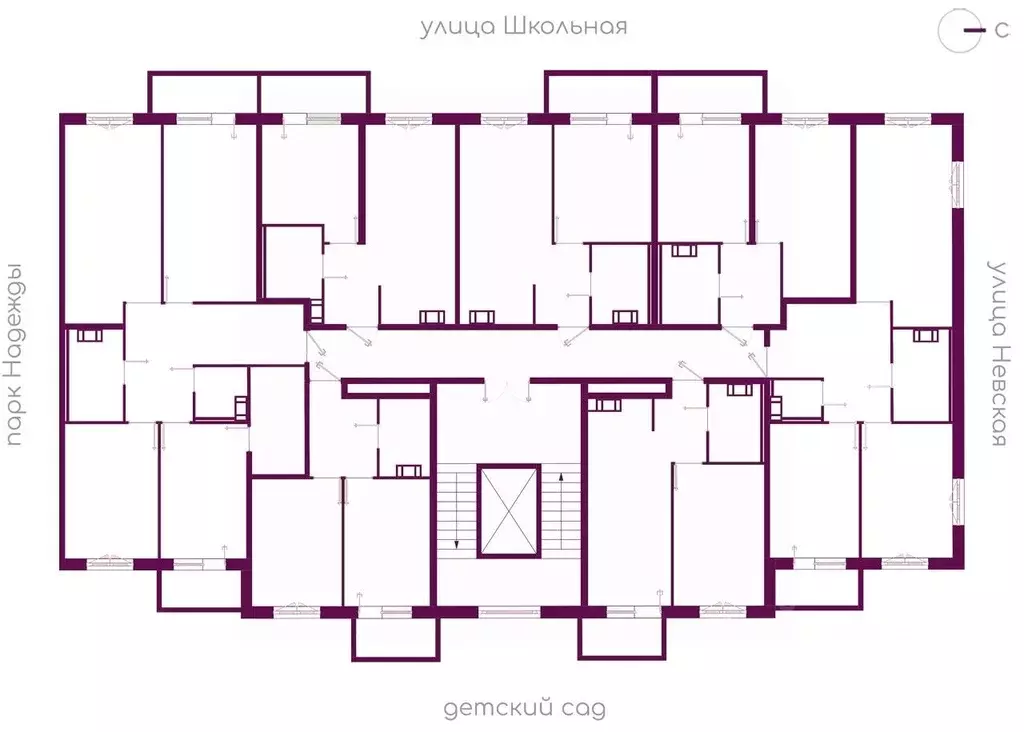 3-к кв. Ленинградская область, Всеволожский район, Дубровское ... - Фото 2