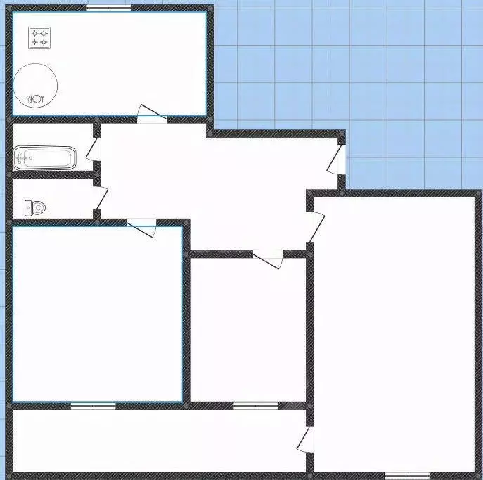 3-к кв. Иркутская область, Ангарск 18-й мкр, 4 (63.5 м) - Фото 2
