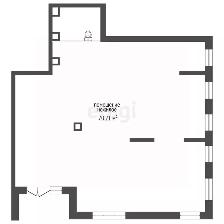 Помещение свободного назначения в Тюменская область, Тюмень ул. ... - Фото 2