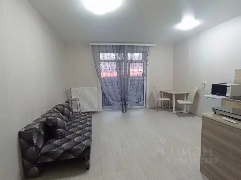 Студия Пермский край, Пермь ул. Татьяны Барамзиной, 32В (33.0 м) - Фото 2