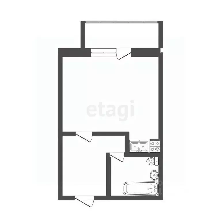 Студия Мордовия, Саранск ул. Победы, 20А (35.3 м) - Фото 1