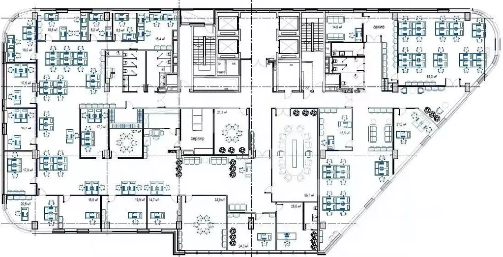 Помещение свободного назначения в Москва ул. Двинцев, 12к1С (1384 м) - Фото 2