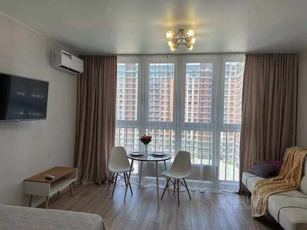 Студия Краснодарский край, Краснодар ул. Ивана Беличенко, 92к2 (28.0 ... - Фото 1