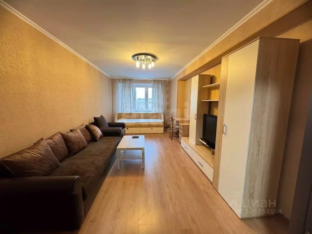 1-к кв. Липецкая область, Липецк ул. Хренникова, 1 (45.0 м) - Фото 1