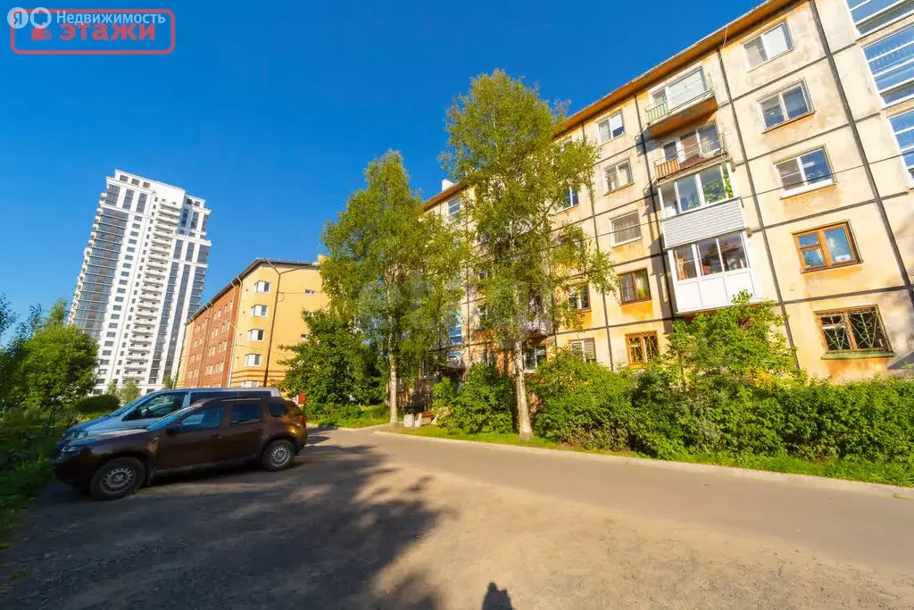 1-комнатная квартира: Петрозаводск, Московская улица, 6 (30.8 м) - Фото 1