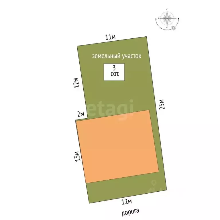 Дом в Ростовская область, Мясниковский район, Краснокрымское с/пос, ... - Фото 2