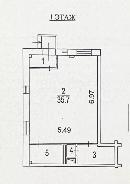 Продам помещение свободного назначения, 48.8 м - Фото 0