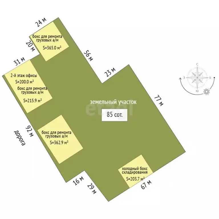 Склад в Тюменская область, Тюмень Одесская ул., 1с8 (1346 м) - Фото 1