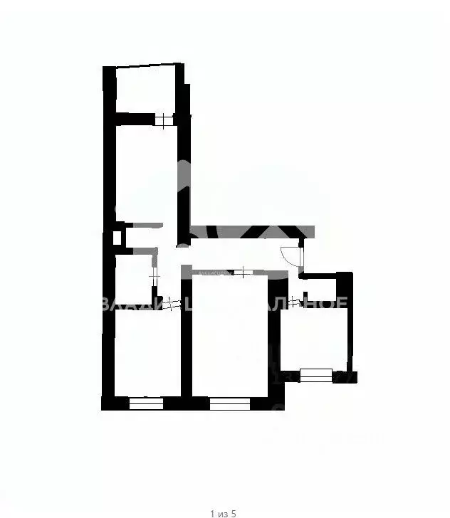 3-к кв. Новосибирская область, Искитим Индустриальный мкр,  (64.0 м) - Фото 1