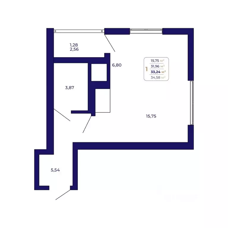 1-к кв. Башкортостан, Уфа Затон-Восточный жилрайон, Паруса жилой ... - Фото 1