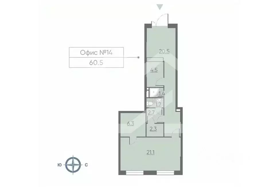 Помещение свободного назначения в Москва Производственная ул., 19к1 ... - Фото 2