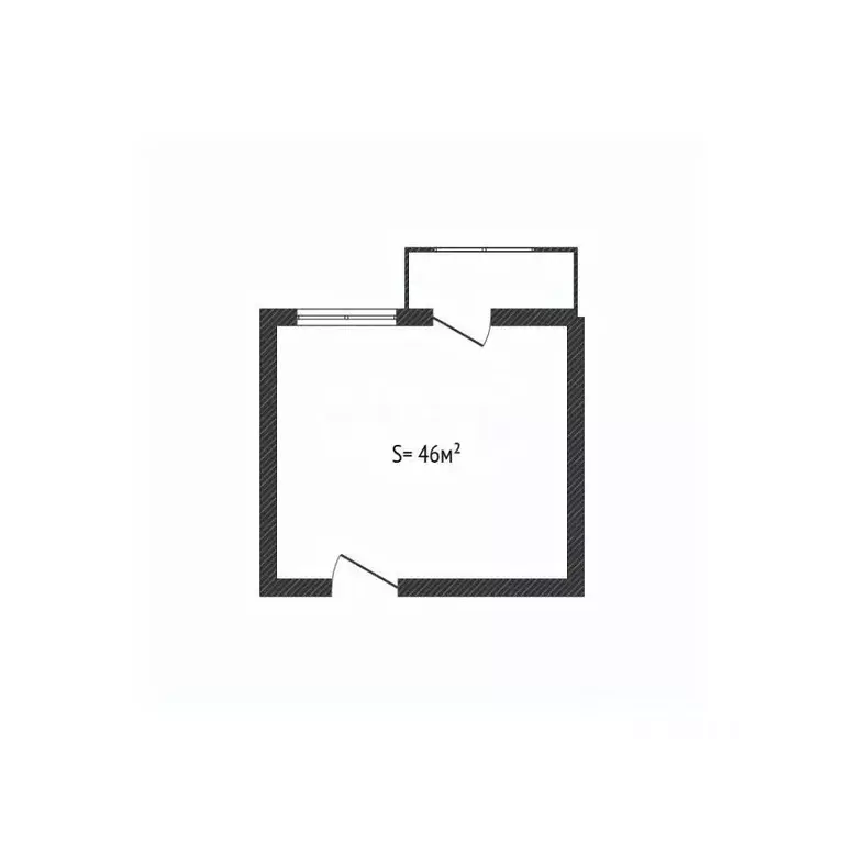 2-к кв. Брянская область, Брянск Московский мкр, 47 (46.0 м) - Фото 2