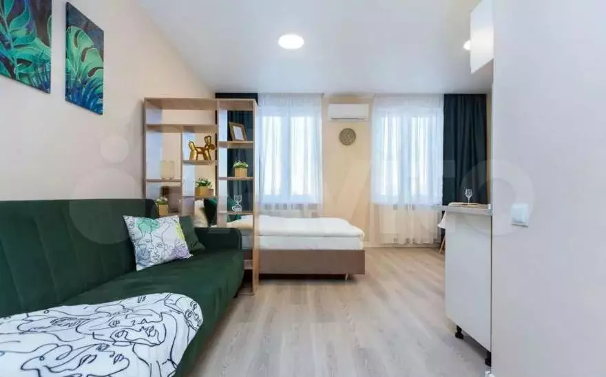 Квартира-студия, 30 м, 9/24 эт. - Фото 1