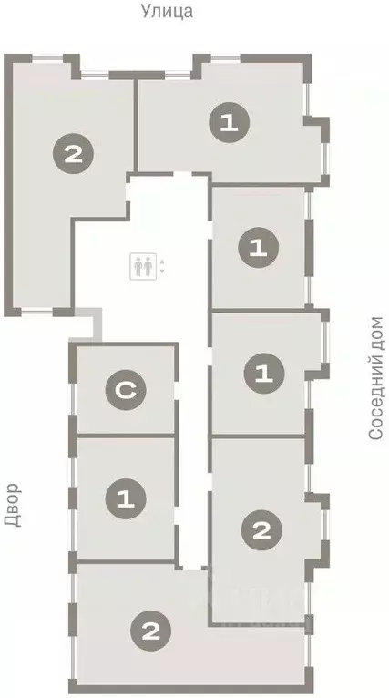 1-к кв. Новосибирская область, Новосибирский район, Краснообск рп, 3-й ... - Фото 1