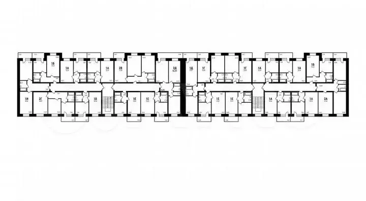 2-к. квартира, 55,7 м, 20/23 эт. - Фото 1