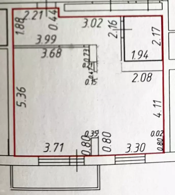 Студия Кемеровская область, Кемерово просп. Притомский, 7/7 (48.6 м) - Фото 2