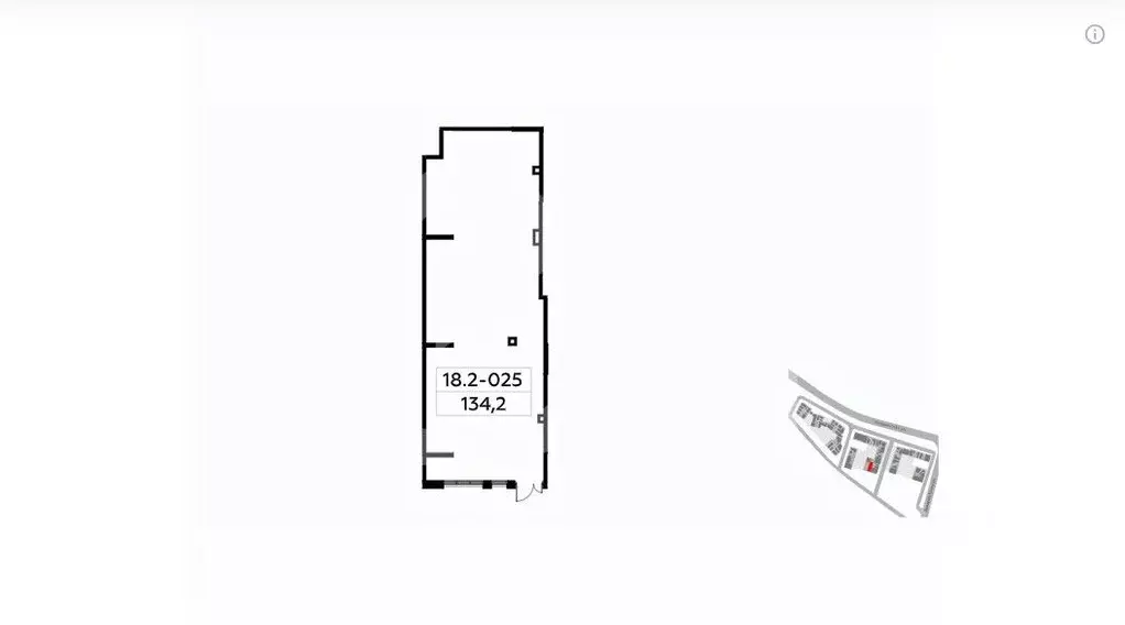 Торговая площадь в Москва Скандинавия жилой комплекс, 18.2.3 (134 м) - Фото 2