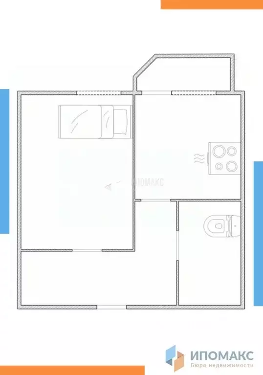 1-к кв. Московская область, Апрелевка Наро-Фоминский городской округ, ... - Фото 2