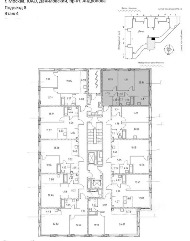 2-к кв. Москва ул. Мустая Карима, 12 (58.0 м) - Фото 0
