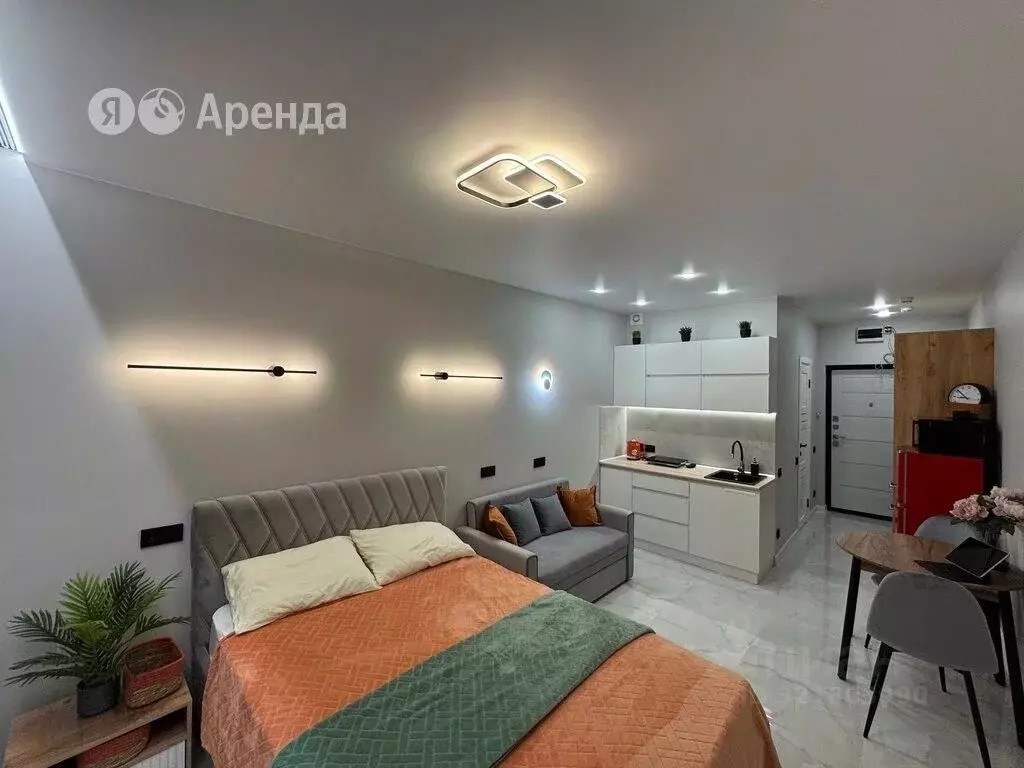 Студия Краснодарский край, Сочи Бытха мкр, ул. Ясногорская, 16/2к5 ... - Фото 1