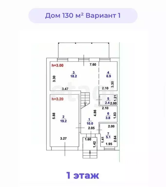 Таунхаус в Самарская область, Тольятти ул. Грачева, 53/2 (130 м) - Фото 1