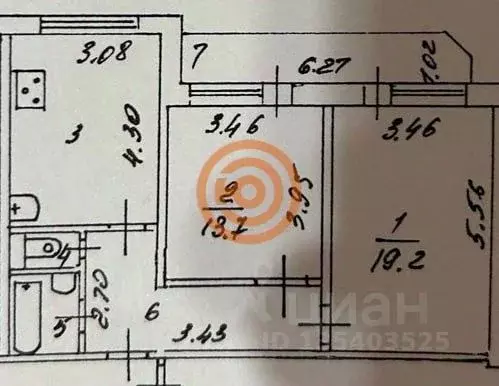 2-к кв. Тюменская область, Тюмень Народная ул., 4 (58.7 м) - Фото 2