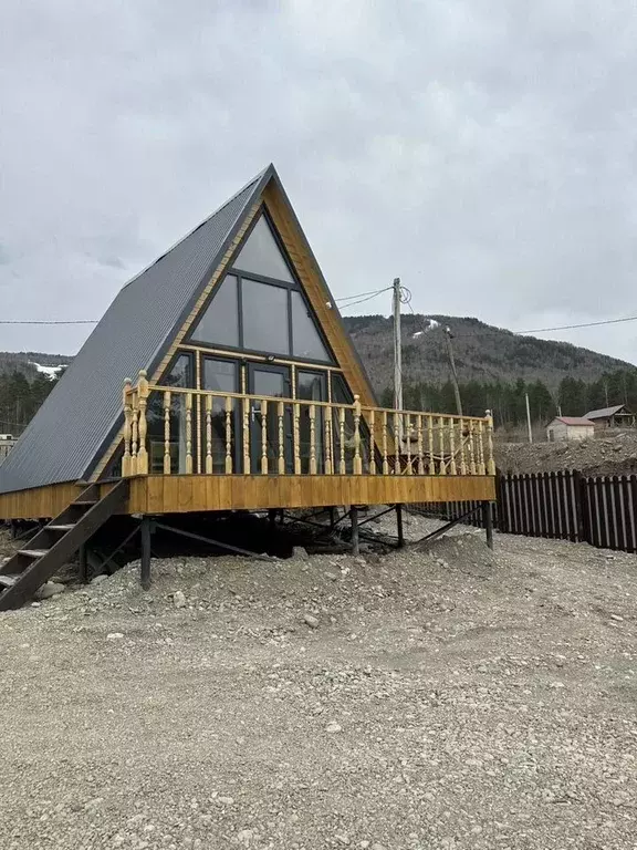 Дом в Алтай, Майминский район, Манжерокское с/пос, с. Озерное ул. ... - Фото 1