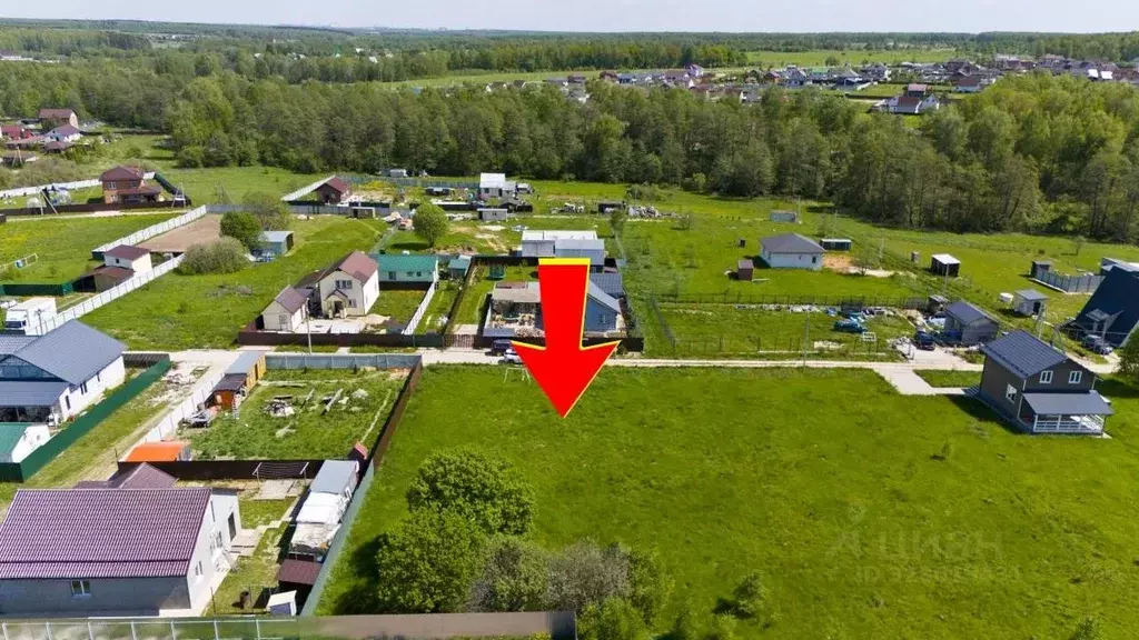 Участок в Московская область, Чехов муниципальный округ, с. Шарапово  ... - Фото 1