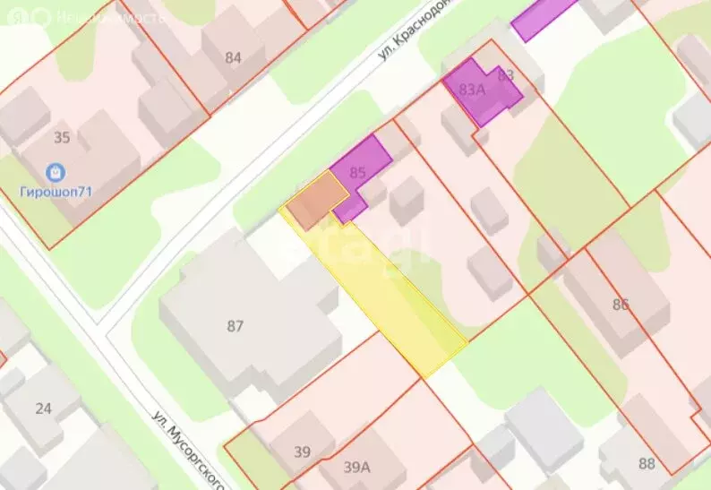 Дом в Тула, улица Краснодонцев (35.4 м) - Фото 1