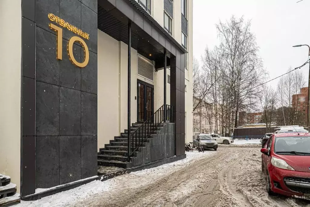 Студия Санкт-Петербург ул. Отважных, 10 (30.0 м) - Фото 2