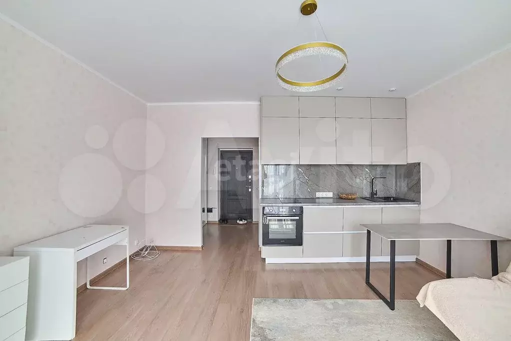 Квартира-студия, 28,2 м, 6/9 эт. - Фото 1