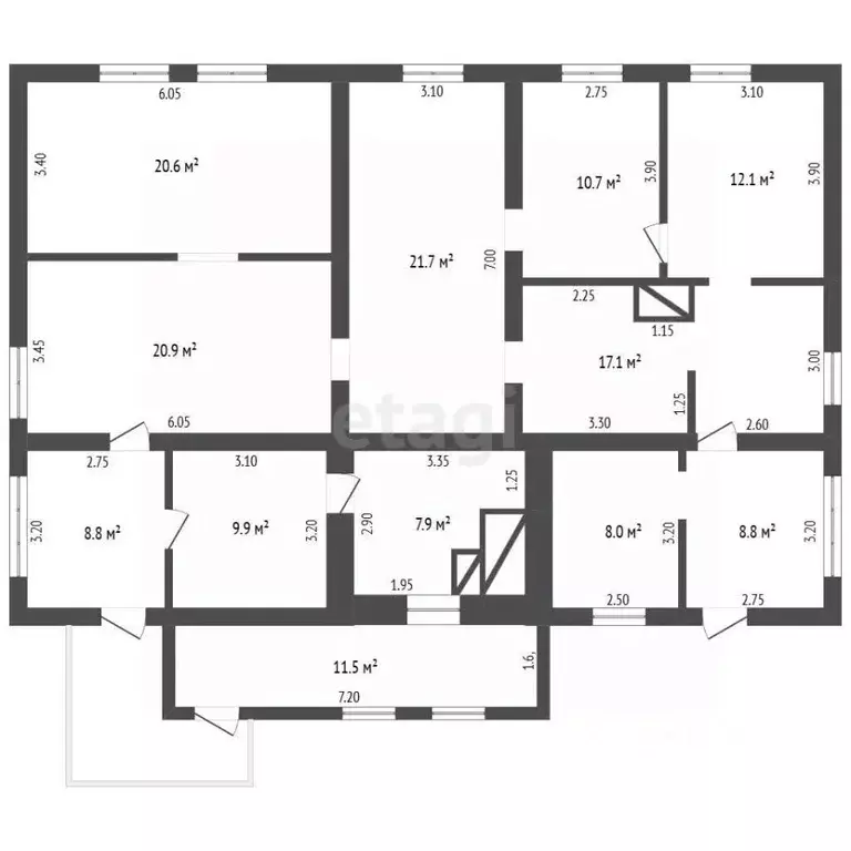 Дом в Тюменская область, Ярковский муниципальный округ, пос. ... - Фото 1