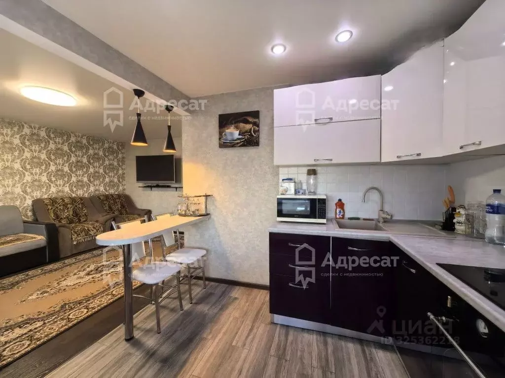 2-к кв. Волгоградская область, Краснослободск Среднеахтубинский район, ... - Фото 1