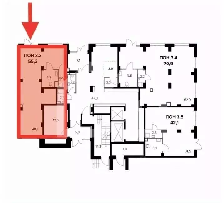 Торговая площадь в Московская область, Ленинский городской округ, д. ... - Фото 2