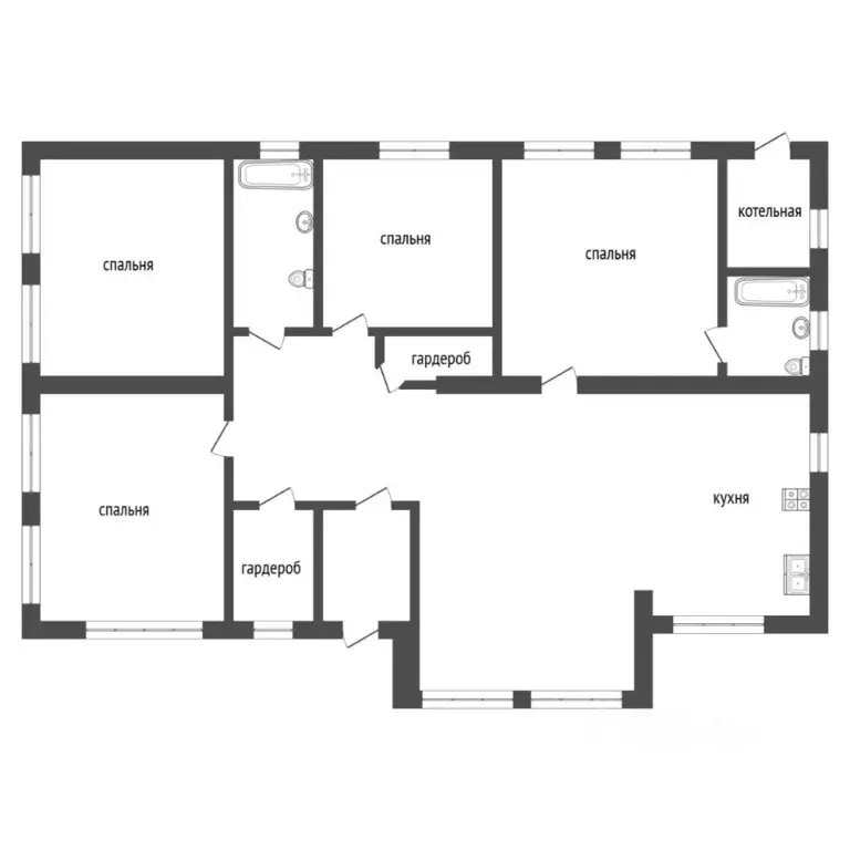 Коттедж в Тюменская область, Тюменский муниципальный округ, с. ... - Фото 2