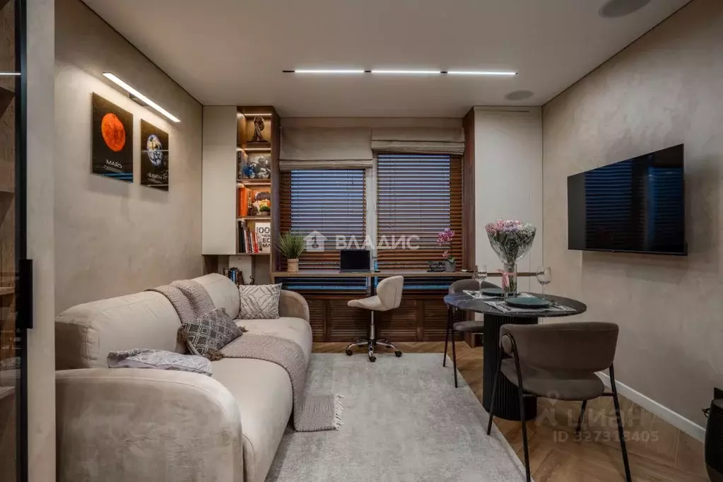 Студия Москва Барклая ул., 6Ак1 (24.7 м) - Фото 1